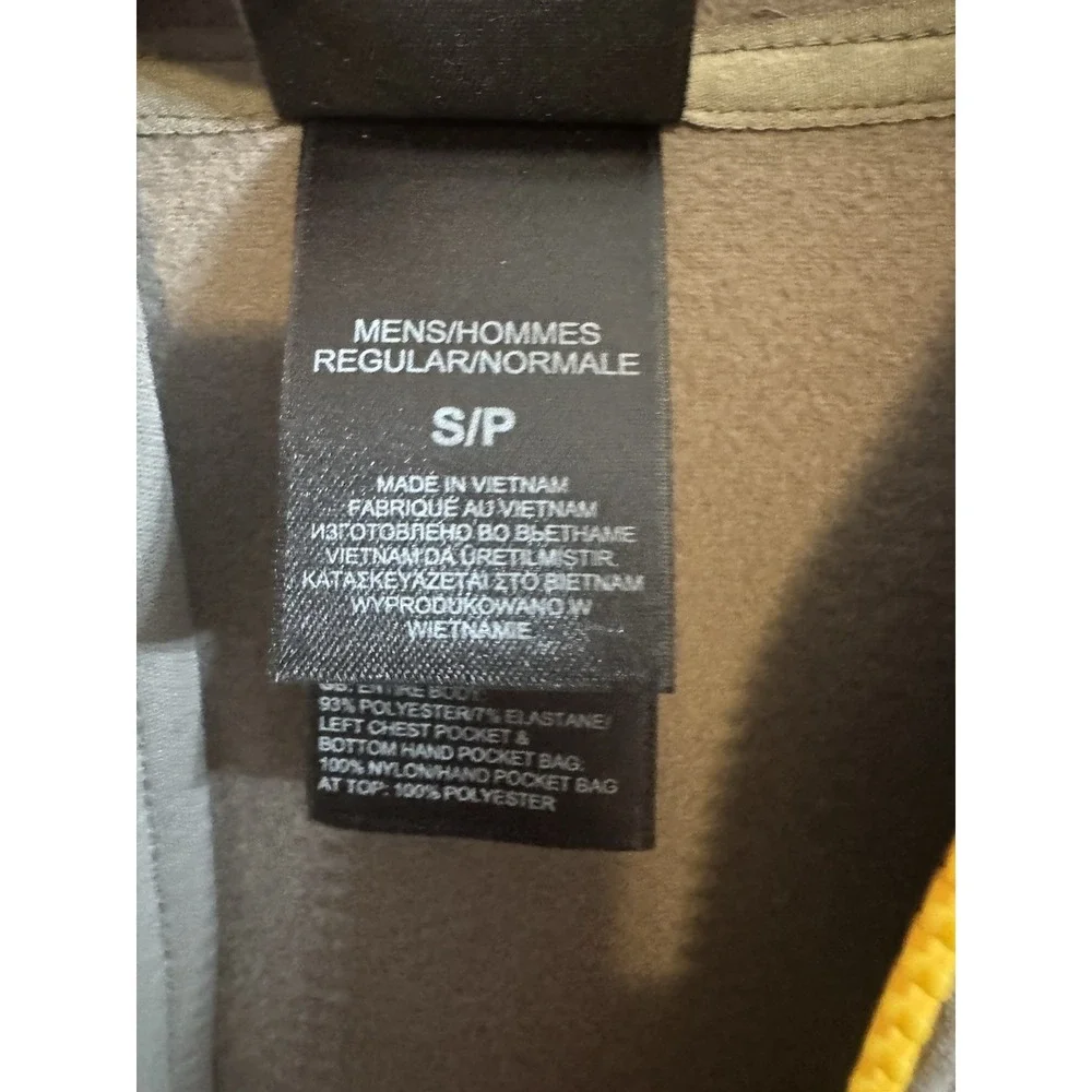🔥The North Face 🤑Steep Series Hoodie Flash Dry Full‎ Zip Grey Yellow Men's S